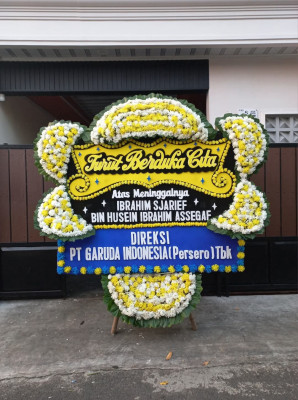 Papan Bunga Duka di Amahusu